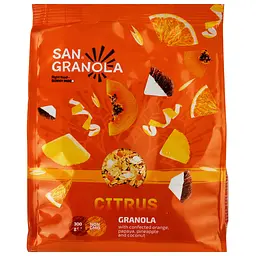 Гранола San Granola Цитрусова 300 г (916948) - мініатюра 2
