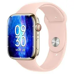Смарт-годинник Smart Watch GS7 Pro Max, 45 мм, дзвінки, бездротова зарядка чорний - мініатюра 5