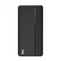 Power Bank Портативний Акумулятор Bix 30000 mAh 3x USB 22,5 Вт Чорний (PB302) - мініатюра 3