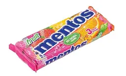 Драже Mentos Fruits 3 х 38г - мініатюра 2