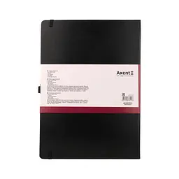 Блокнот Axent Partner Grand, 210х295, 100 арк, кліт, чорний (8203-01-A) - мініатюра 3