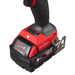 Дриль-шуруповерт акумуляторний безщітковий ударний MILWAUKEE M18 ONEPD3-502X, 158Нм (зарядний пристрій М12-18 FC) - мініатюра 3