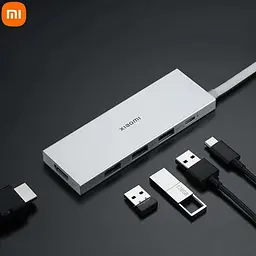 Док-станція адаптер MiJia Mi Type-C 5 in 1 Docking Station (BHR6812CN) - мініатюра 2