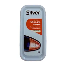 Губка для взуття Silver Широка Безбарвна 45 х 105 мм (8690757000815)
