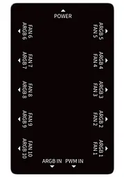 Розгалужувач живлення Ocypus DELTA EH10 PRO Black - мініатюра 3