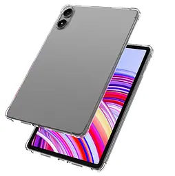 Силіконовий чохол бампер Primolux Silicone для планшета Poco Pad M1 12.1" 2025 - Clear - мініатюра 3