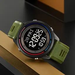 Чоловічий наручний годинник 2348AG Army Green Skmei acs0029992 - мініатюра 5