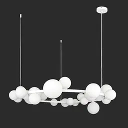 Люстра у стилі модерн цоколь G9 Levistella 918LP267-24 WH+WH