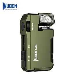 Універсальний кишеньковий EDC ліхтар Wuben G5 RGB Green | 400 LM | 82 м