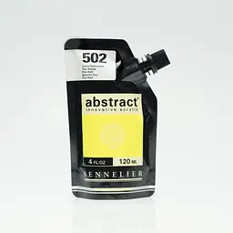 Акрилова фарба Sennelier Abstract, 120 мл, Флуоресцентний жовтий (Fluo Yellow)