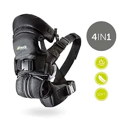 Рюкзак-кенгуру Hauck 4 Way Carrier Black, чорний (58102-5) - мініатюра 3