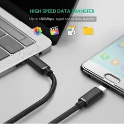 Дата кабель USB-C to USB-C 1.0m US286 3A Black Ugreen (50997) - мініатюра 7
