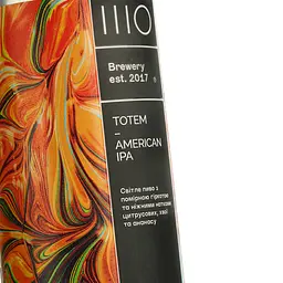 Пиво Sho Brewery Totem світле нефільтроване 6% 0.33 з/б - мініатюра 3