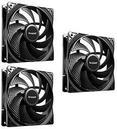 Комплект вентиляторів be quiet! PURE WINGS 3 120mm PWM high-speed 3 шт (BL140) - мініатюра 1