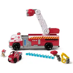 Ігровий набір Paw Patrol Пожежна рятувальна місія Великий пожежний автомобіль делюкс зі світловими та звуковими ефектами (SM97239/6072600) - мініатюра 5
