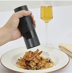 Млин для спецій HuoHou Electric Grinder Charging Type Black - мініатюра 3