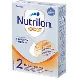 Суха молочна суміш Nutrilon Комфорт 2 300 г - мініатюра 1