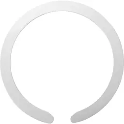 Стальная пластина DK для MagSafe Ring на скотче (Кольцо С / white)