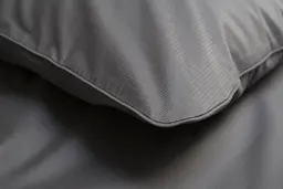Підковдра з наволочками Penelope - Pure antrasit антрацит 200x220+50x70 (2) - мініатюра 3