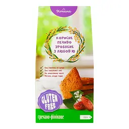 Печиво Кохана гречано-фінікове, без глютену 170 г (856269) - мініатюра 2
