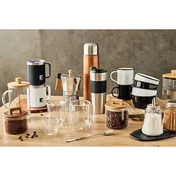 Набір диспенсерів для сипучих Bergner Coffee & Tea Lovers 200 мл 2 предмети (BG-48570-MM) - мініатюра 4