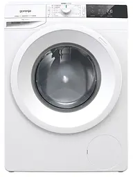 Пральна машина Gorenje з фронтальним завантаженням WEI843, 8кг, 1400, A+++, глибина 54.5см, Дисплей, Білий (WEI843)