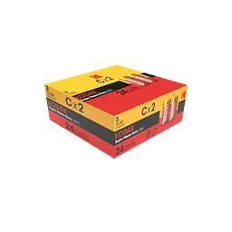Батарейка Kodak EXTRA HEAVY DUTY R14 коробка 1x2 шт. (6409672) - мініатюра 2
