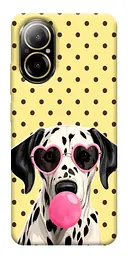 TPU чохол Demsky Pinky dolmatin для Realme C67 4G