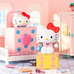 Механічна іграшка-сюрприз Pop Top Hello Kitty Милий сигнал (24MDL-002) - мініатюра 6