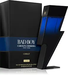 Оригінал Carolina Herrera Bad Boy Cobalt Elixir Тестер 100 мл Парфумована вода - мініатюра 2