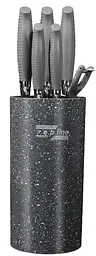 Набір ножів Zepline професійний, з підставкою ZP-046 - мініатюра 2