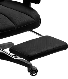 Офісне крісло GT Racer чорне (B-2511 Fabric Black) - мініатюра 7