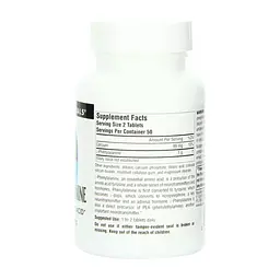 Амінокислота Source Naturals L-Фенілаланін 500мг, 100 таблеток (SNS-00161) - мініатюра 2