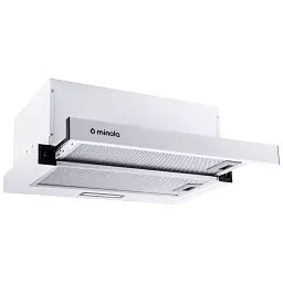 Витяжка телескопічна Minola HTL 5214 WH 700 LED - мініатюра 3