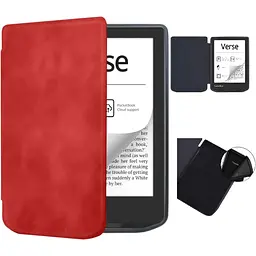 Чохол-книжка BeCover Smart Case для PocketBook 629 Verse / 634 Verse Pro Red (710979) [114570] - мініатюра 3