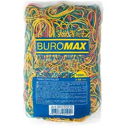 Гумки для грошей Buromax 1000 г асорті (R862126)