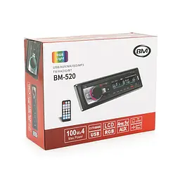 Автомагнітола BOSCHMANN MP3 BM-520BT - мініатюра 2