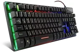 Клавіатура Real-el Gaming 8700 Чорний - мініатюра 3