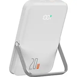 Зовнішній акумулятор Wiwu Core 2 in 1 Wi-P011 10000mAh 20W White [104325] - мініатюра 3
