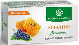 Фітосвічки апі-вітин 10 шт Рослина Карпат
