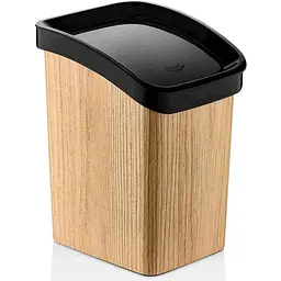 Смітник OZER 11,6л з кришкою-вертушка (x82 - дерево)