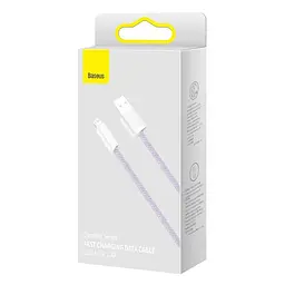 Кабель Baseus Dynamic Series Fast Charging Data Cable USB to iP 2.4 A 1 m Purple (CALD000405) - мініатюра 8