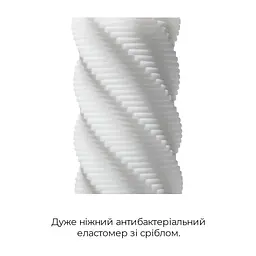 Мастурбатор Tenga 3D Spiral, тривимірна спіральна текстура для неймовірної насолоди та легкого очищення - мініатюра 5