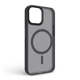 Чохол ArmorStandart Uniq Magsafe для Apple iPhone 15 Black - мініатюра 2