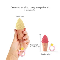 Вібратор-морозиво Love To Love CAND'ICE Vanilla Pop - мініатюра 3