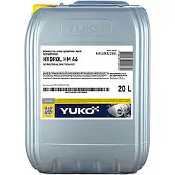 Індустріальна гідравлічна олива YUKO HYDROL HM (HLP) 46 20л - мініатюра 2