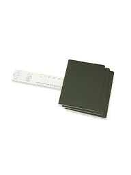 Записник Moleskine Cahier великий, Нелінований Зелений (CH023K15) - мініатюра 2