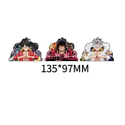 Голографічна наклейка Ван Піс Луффі One Piece Luffy