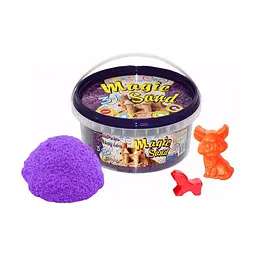 Кінетичний пісок Strateg Magic Sand у відрі 350 г 370-4 Бузковий shop (4820175997754)