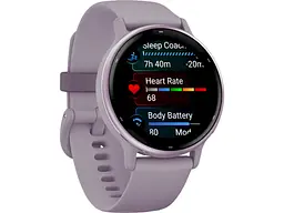 Смарт-годинник Garmin vivoactive 5 Metallic Orchid Aluminum Bezel with Orchid Case and Silicone (010-02862-13/53) - мініатюра 2